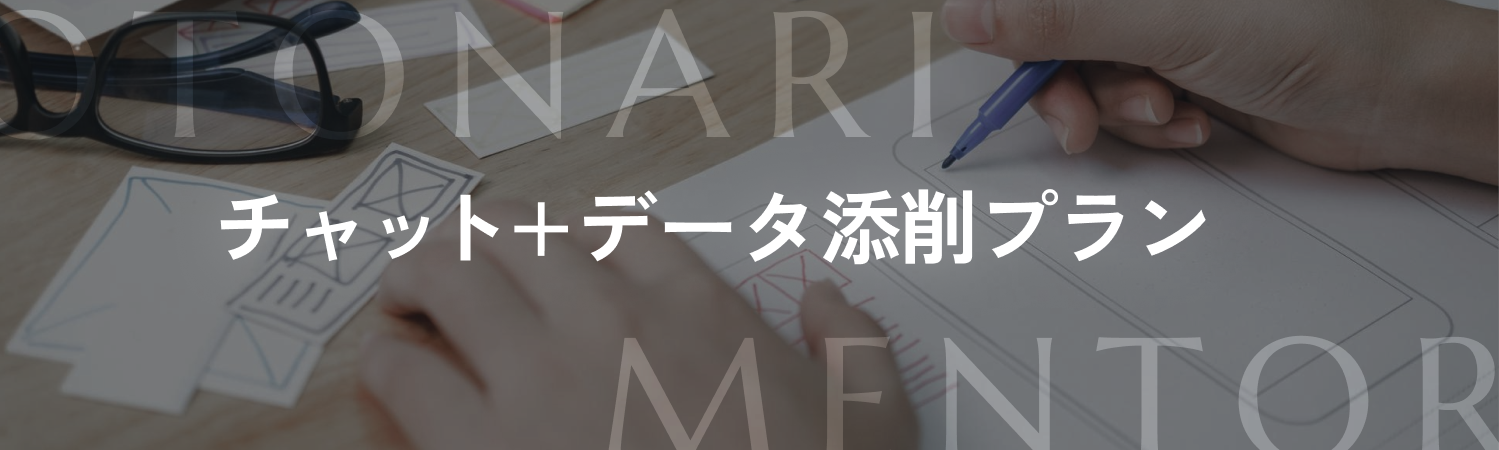 チャット+デザイン添削プラン